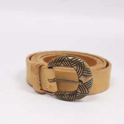 Ceinture (Jaune) de Vanzetti Cuir