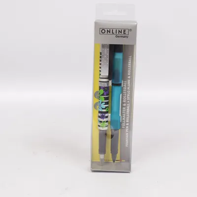 Fountain pen (Blue, Multicolored) from Online