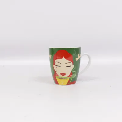 Mug (Green, Multicolored) from Ritzenhoff