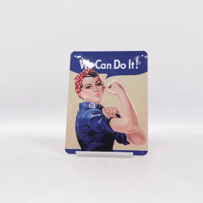 Panneau (We Can Do It) de Nostalgic Art