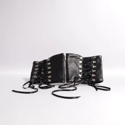 Waist belt (Black) from Corset Story Cotton