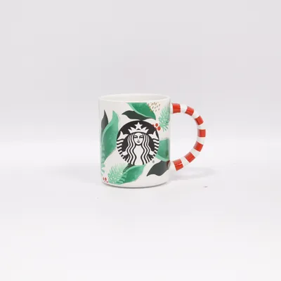 Mugg (Vit, Grön, Röd) från Starbucks
