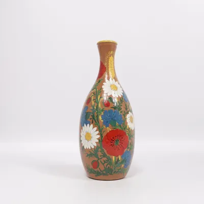 Vase (Brun, Flerfarvet) fra Beco