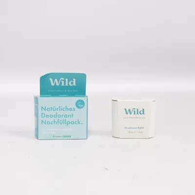 Deodorant (Fresh Cotton & Sea Salt) fra Wild