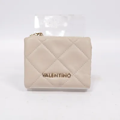 Portemonnee (Beige) van Valentino by Mario Valentino Polyester, Polyurethaan