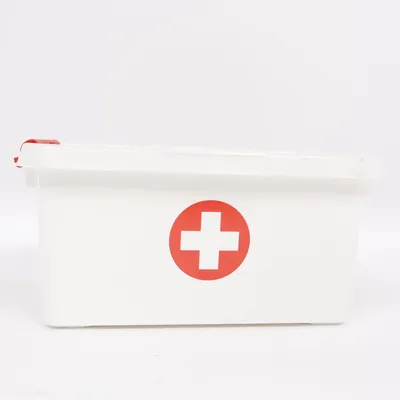 Opbevaringskasse (Hvid, Transparent, Rød) fra Sunware