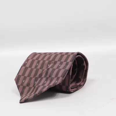 Cravate (Violet, Gris) de Atlas Design Soie