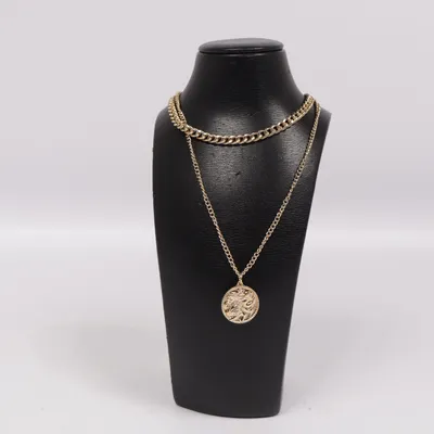 Halskæde (Guld) fra ASOS Design Ukendt metal