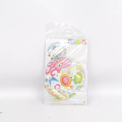 Badboll (Vit, Flerfärgad) från Intex