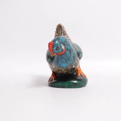 Figurine (Hahn bunt dekorativ)