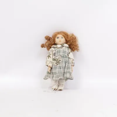 Poupée en porcelaine (Bleu, Multicolore)