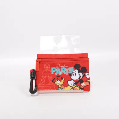 Wallet (Red, Multicolored) from Disneyland Paris