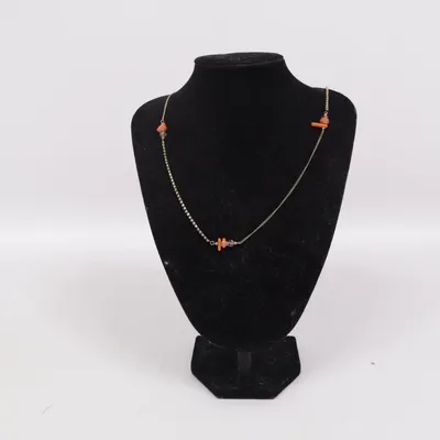 Halskette (Gold, Orange) von I Am Unbekanntes Metall