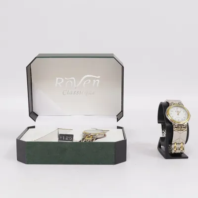 Wristwatch (Silver, Gold) from Ravens Classic