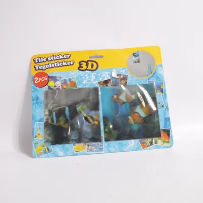 Klistermærker  (3D Sticker Aquarium Fishes) fra Vintage