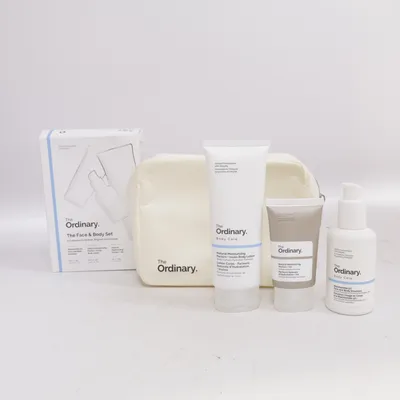 Hudplejesæt (The Face & Body Set) fra The Ordinary