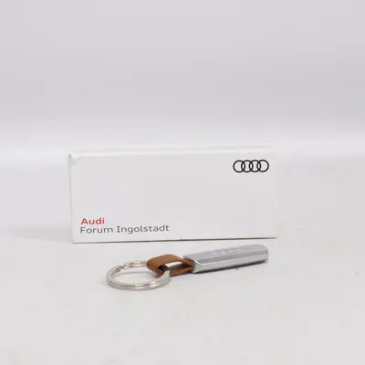 Nyckelring (Brun, Silverfärgad) från Audi