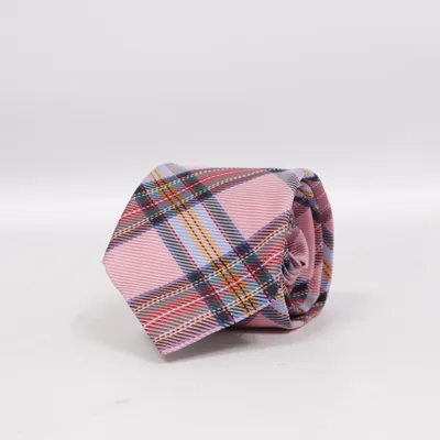 Tie (Pink, Blue, Multicolored) from Hemley Silk