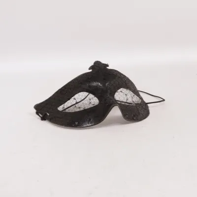 Maskerade masker (Sort)