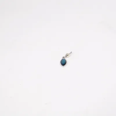 Pendentif (Argent, Bleu) Métal inconnu