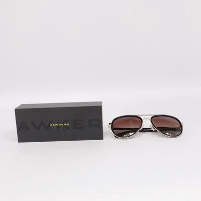 Sunglasses (Black, Gold) from Hawkers