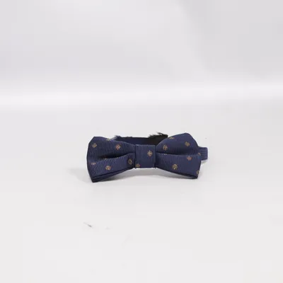 Noeud papillon (Bleu, Or)