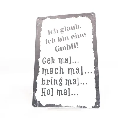 Sign (White, Black)