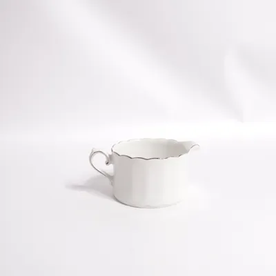Cream jug (White, Silver) from Eschenbach