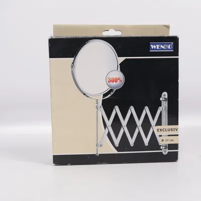 Miroir de maquillage (Argent, Noir, Blanc) de Wenko