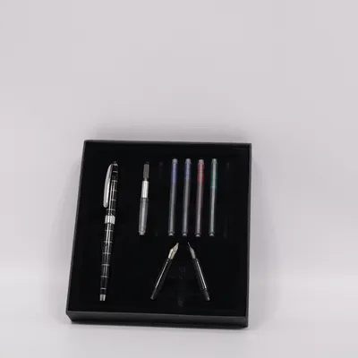 Fountain pen (Black, Multicolored)