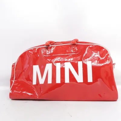 Weekendtaske (Rød) fra Mini Polyester, Polyurethan