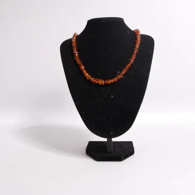 Necklace (Brown) Amber
