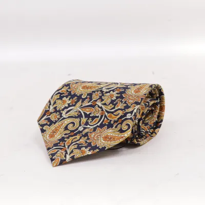 Tie (Blue, Yellow, Orange) from René Chagal