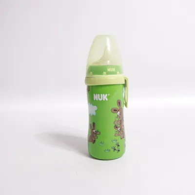 Nappflaska (Grön, Flerfärgad) från NUK