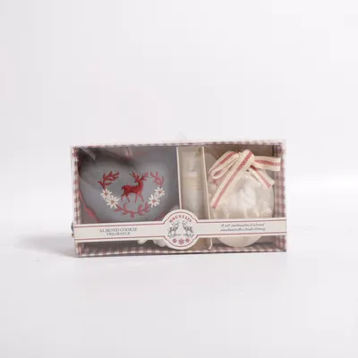 Kerstdecoratie (Grijs, Rood, Wit) van Mountain
