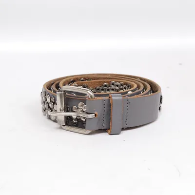 Bälte (Brun, Silverfärgad) från Cowboys Belt Skinn