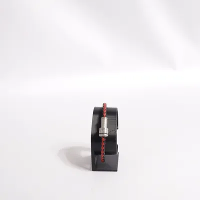 Armband (Svart, Röd) från Montblanc Skinn, Rostfritt stål