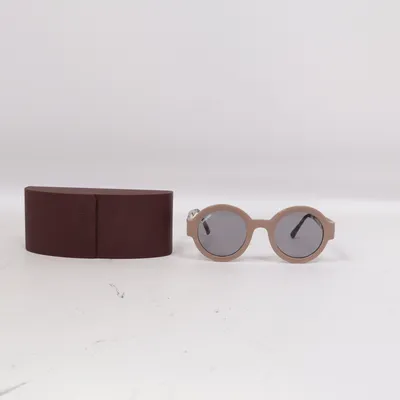 Zonnebril (Beige) van D.Franklin