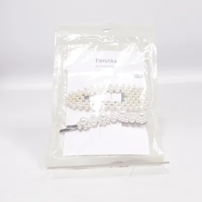 Hairclip (White) from Bershka Accessories