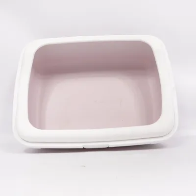 Kattlåda (Rosa, Vit)