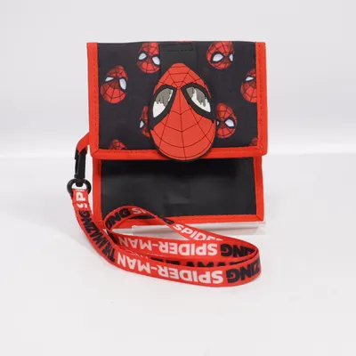 Wallet (Black, Red) from Marvel Spiderman