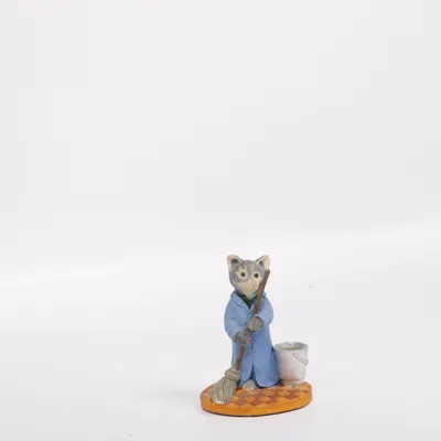 Figurine en porcelaine (Bleu, Multicolore) de Mayfair