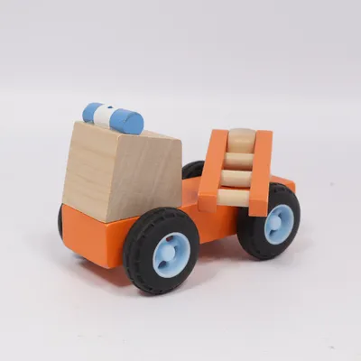 Leksaksbil (Orange, Blå, Svart) från Hema