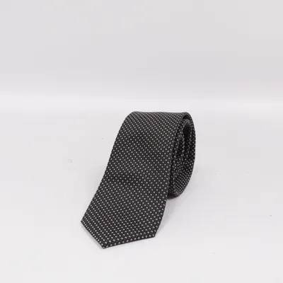 Cravate (Noir, Blanc) de Engbers Soie