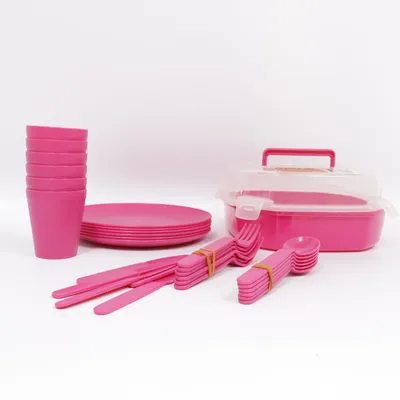 Picknickset (Rosa) från Kitchen Club