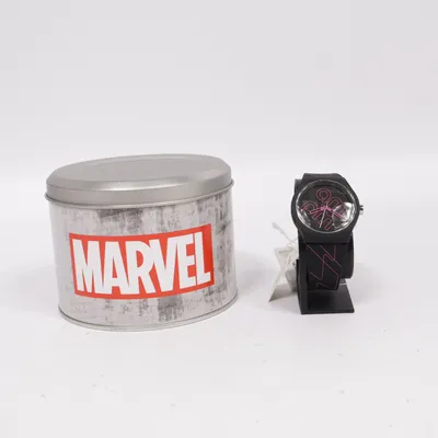 Armbandsur (Svart, Rosa) från Marvel