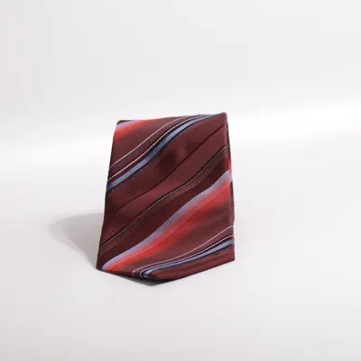 Tie (Brown, Blue, White) from Gilberto Silk