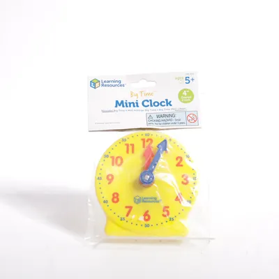 Activity toy (Big Time Mini Clock) from Learning Resources