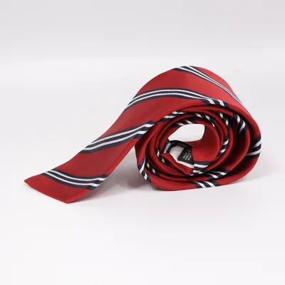 Slips (Röd, Vit, Blå) från Ascot Bomull, Silke