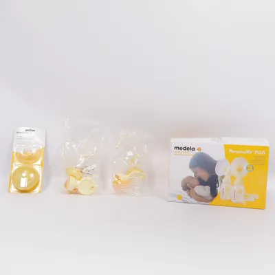 Breast pump (Yellow, Transparent) from Medela